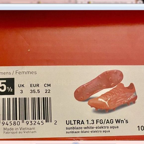 Puma ULTRA 1.3 FG/AG 10666601 Soccer Cleats Womens Size 5.5 US Fast Ship no box - Picture 8 of 8